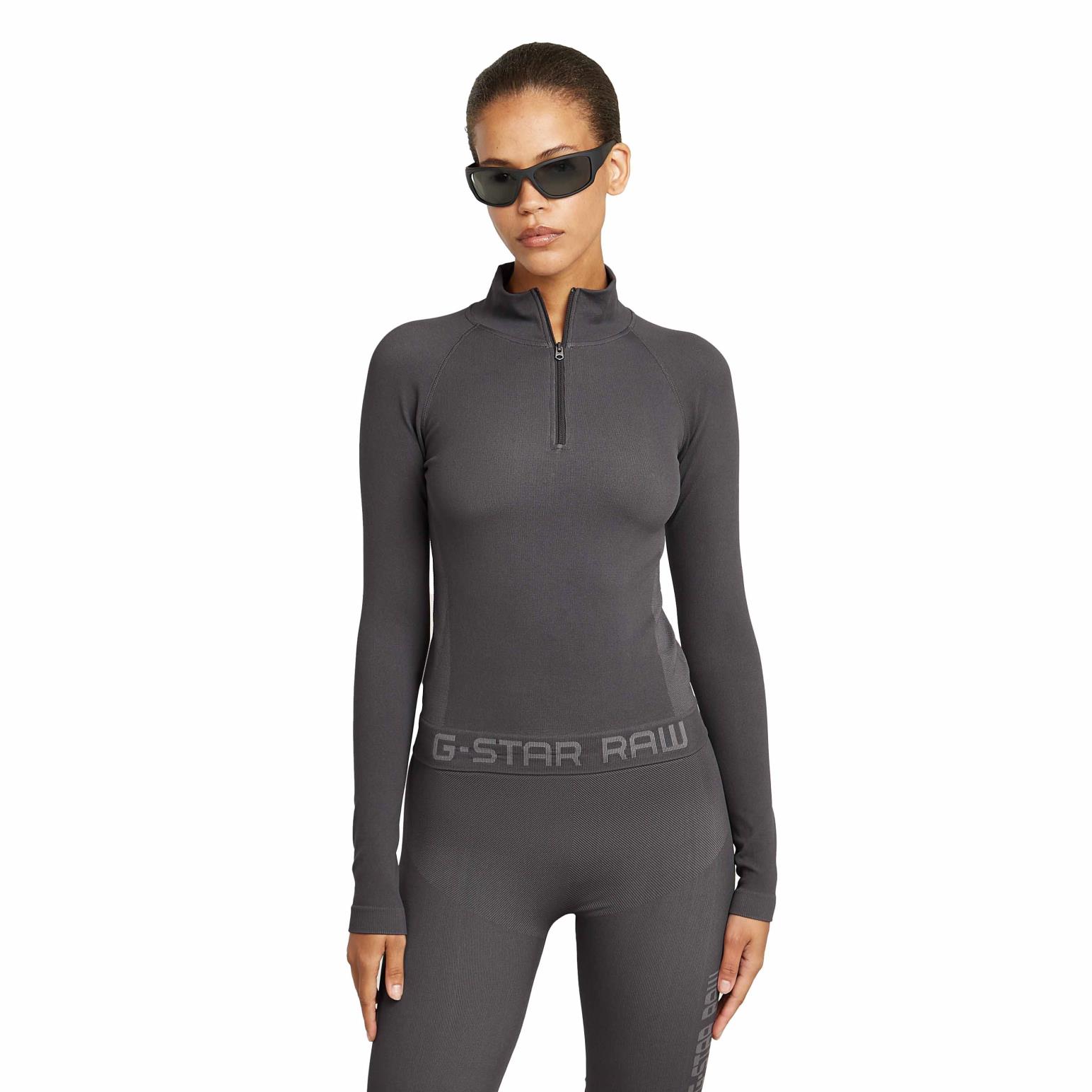 G-Star Seamless Zip Top